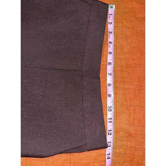 Aritzia Babaton Brown High Rise Relaxed Fit Trousers Women’s Size 4 - Picture 6 of 11